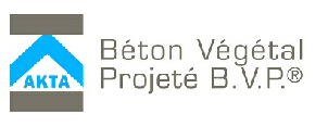 Logo AKTA Béton Végétal Projeté B.V.P.